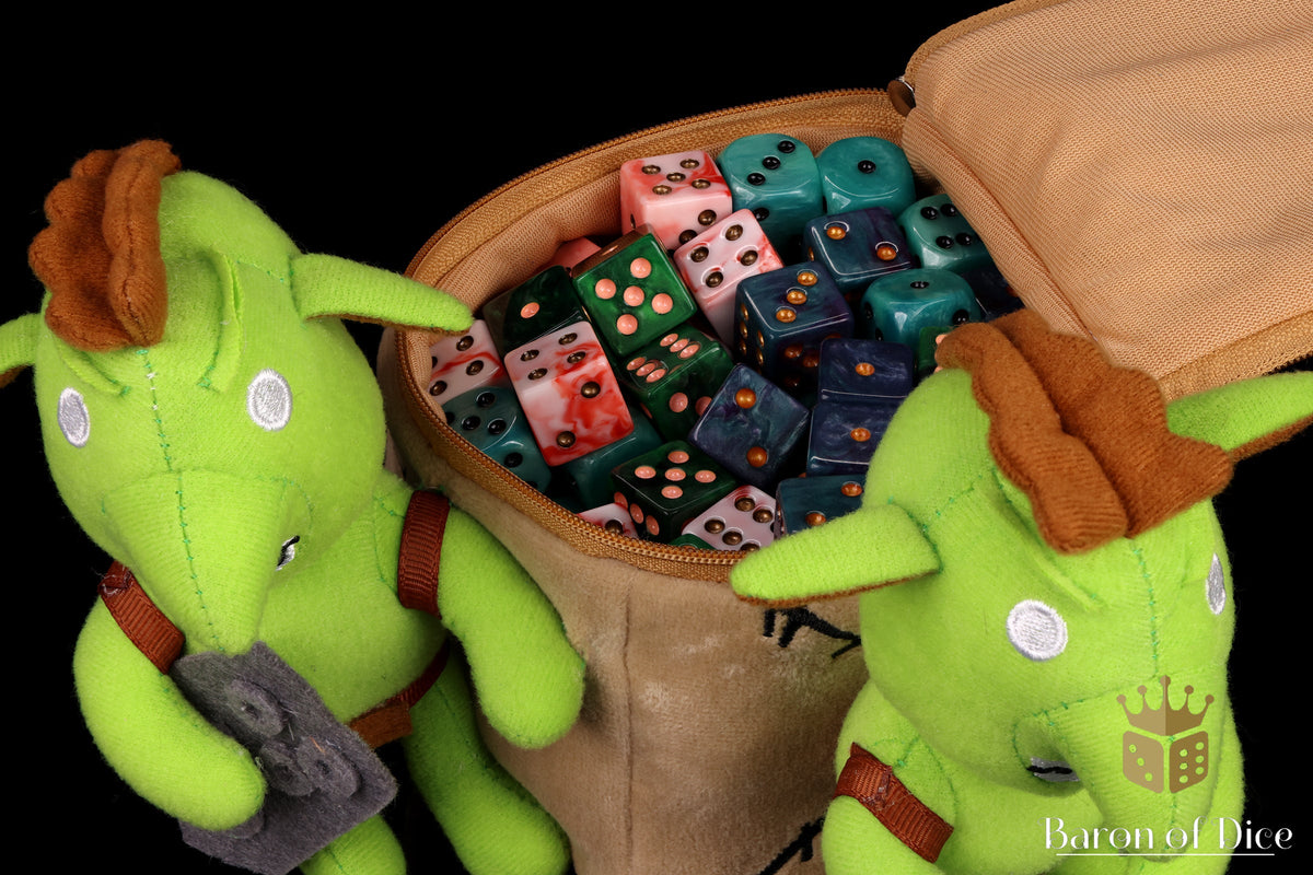 Teef' Delivery! Plushie Dice Bag