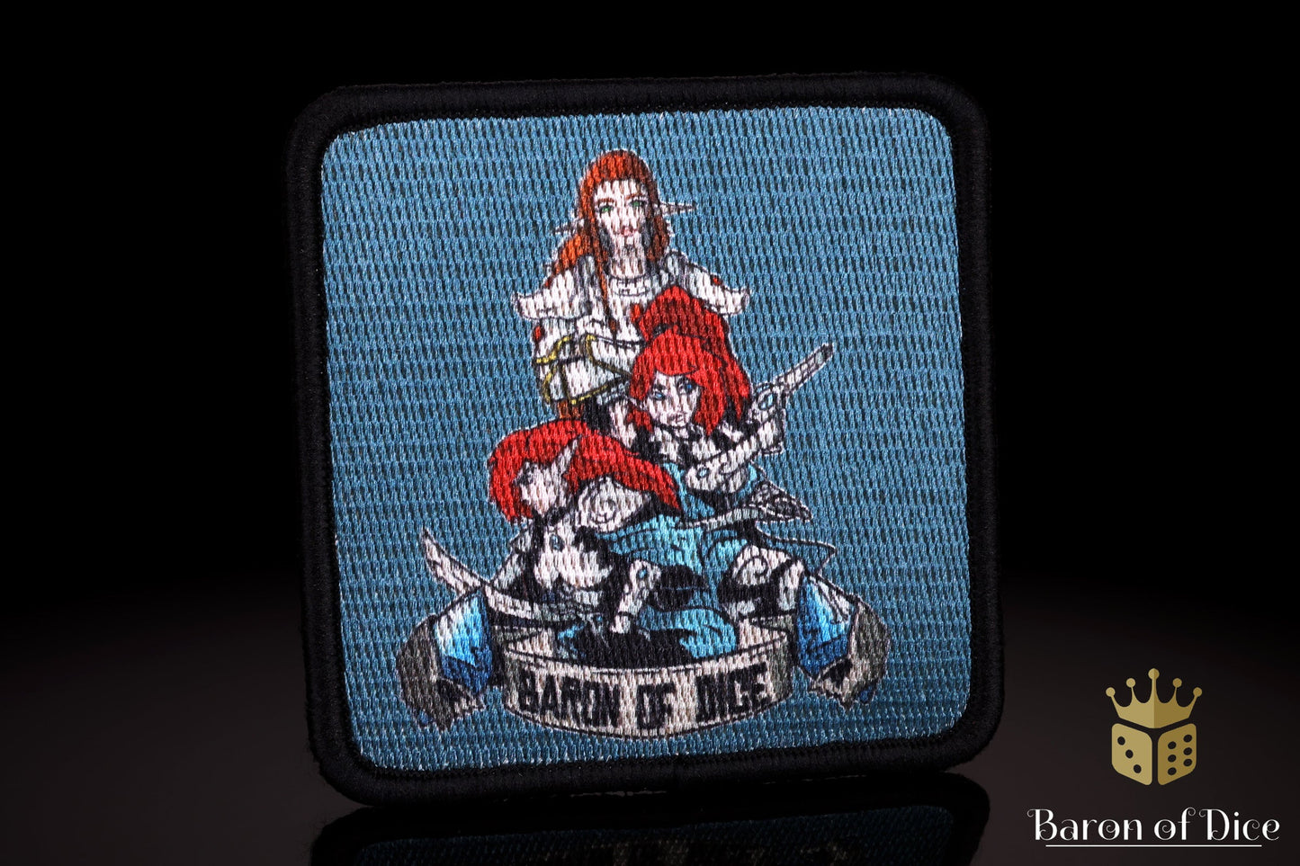 Space Elves - Deadly Trio | Baron's Bag Compatible | Velcro Patches
