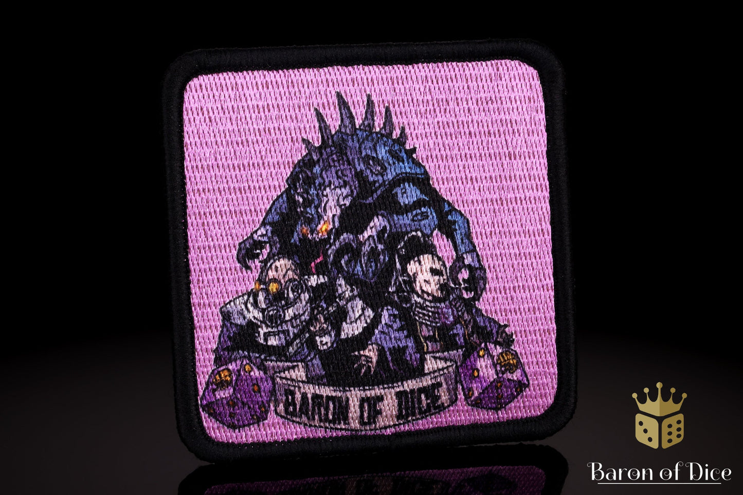 Twisted Helix | Baron's Bag Compatible | Velcro Patches