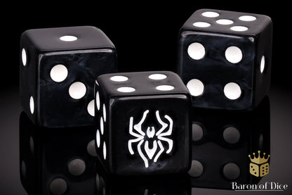 Black Spider Dice