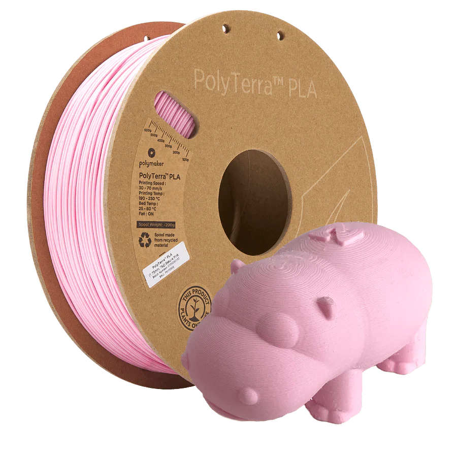 Panchroma™ Matte (Formerly PolyTerra) PLA 3D Printer Filament 1KG 1.75mm