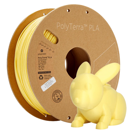 Panchroma™ Matte (Formerly PolyTerra) PLA 3D Printer Filament 1KG 1.75mm