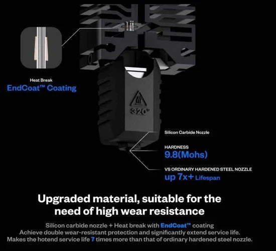 Phaetus Conch and Conch Plus Hot End for Bambu X1 and P1 Printers