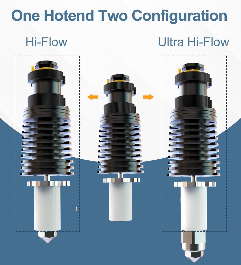 Phaetus Rapido (Rapido 2) Hot End (Hotend) - UHF / HF Standard and Plus (104NT and PT1000)