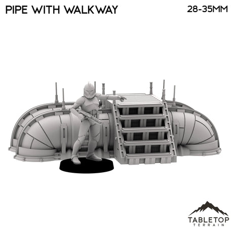 Pipe Scatter Terrain - Futuristic City