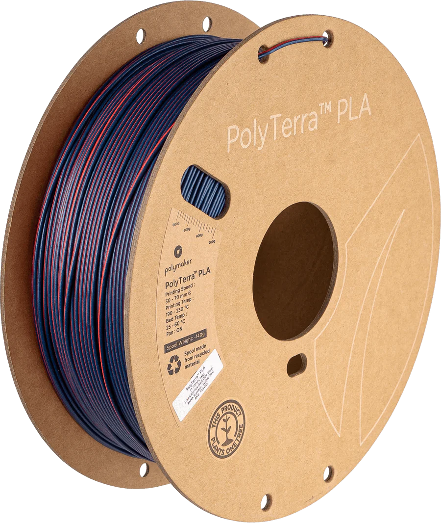 Polymaker Panchroma Dual Matte PLA 3D Printer Filament 1KG 1.75mm
