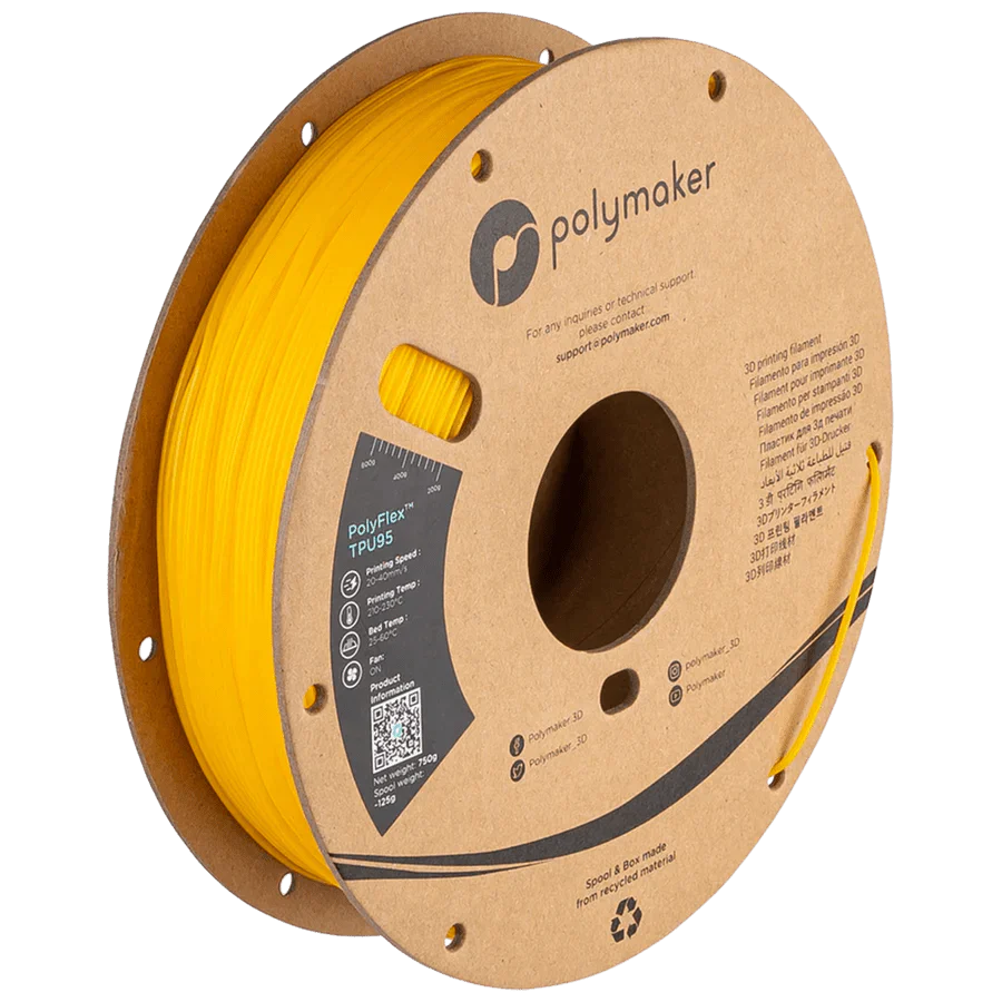 Polymaker PolyFlex TPU95 3D Printer Filament 750g 1.75mm