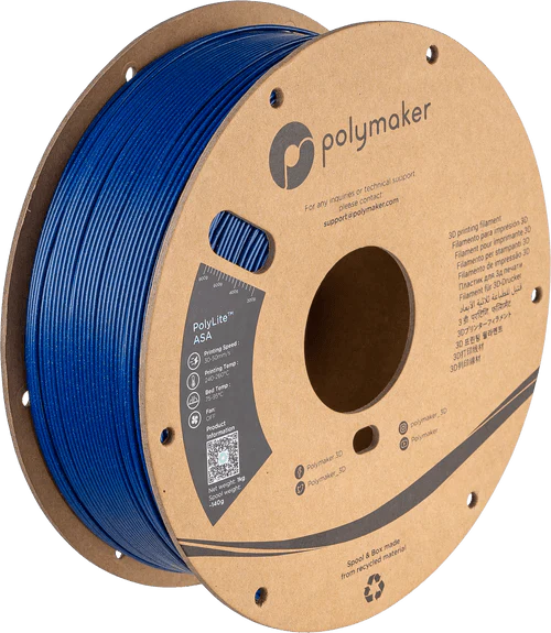 Polymaker PolyLite Galaxy ASA 3D Printer Filament 1KG 1.75mm