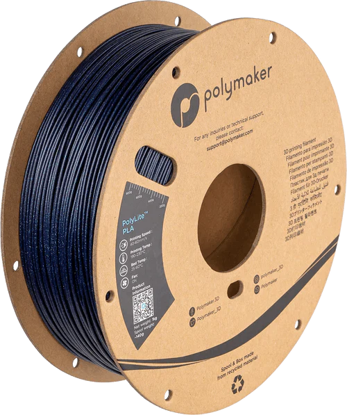 Polymaker PolyLite Galaxy PLA 3D Printer Filament 1KG 1.75mm