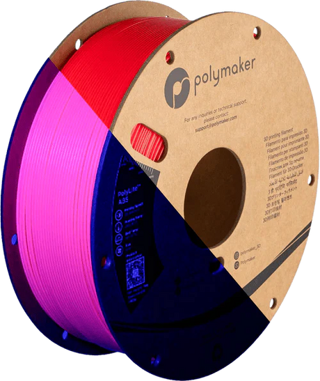 Polymaker PolyLite NEON ABS 3D Printer Filament 1KG 1.75mm