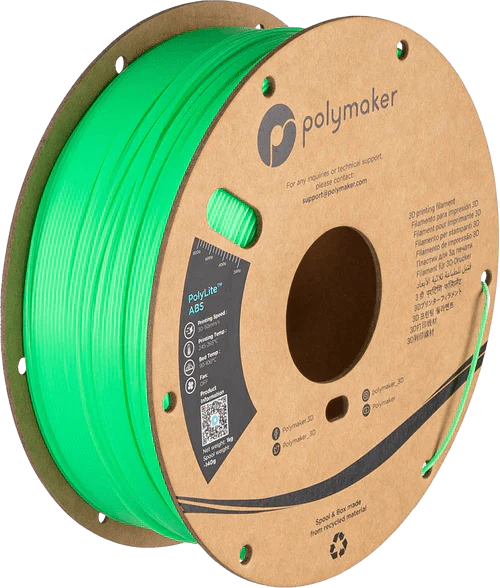 Polymaker PolyLite NEON ABS 3D Printer Filament 1KG 1.75mm