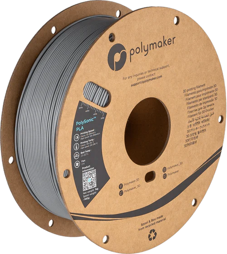 Polymaker PolySonic High Speed Printing PLA 3D Printer Filament 1KG 1.75mm
