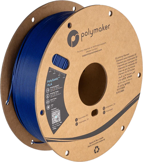 Polymaker PolySonic High Speed Printing PLA 3D Printer Filament 1KG 1.75mm