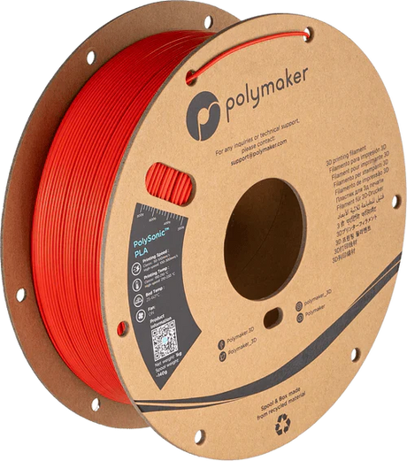 Polymaker PolySonic High Speed Printing PLA 3D Printer Filament 1KG 1.75mm