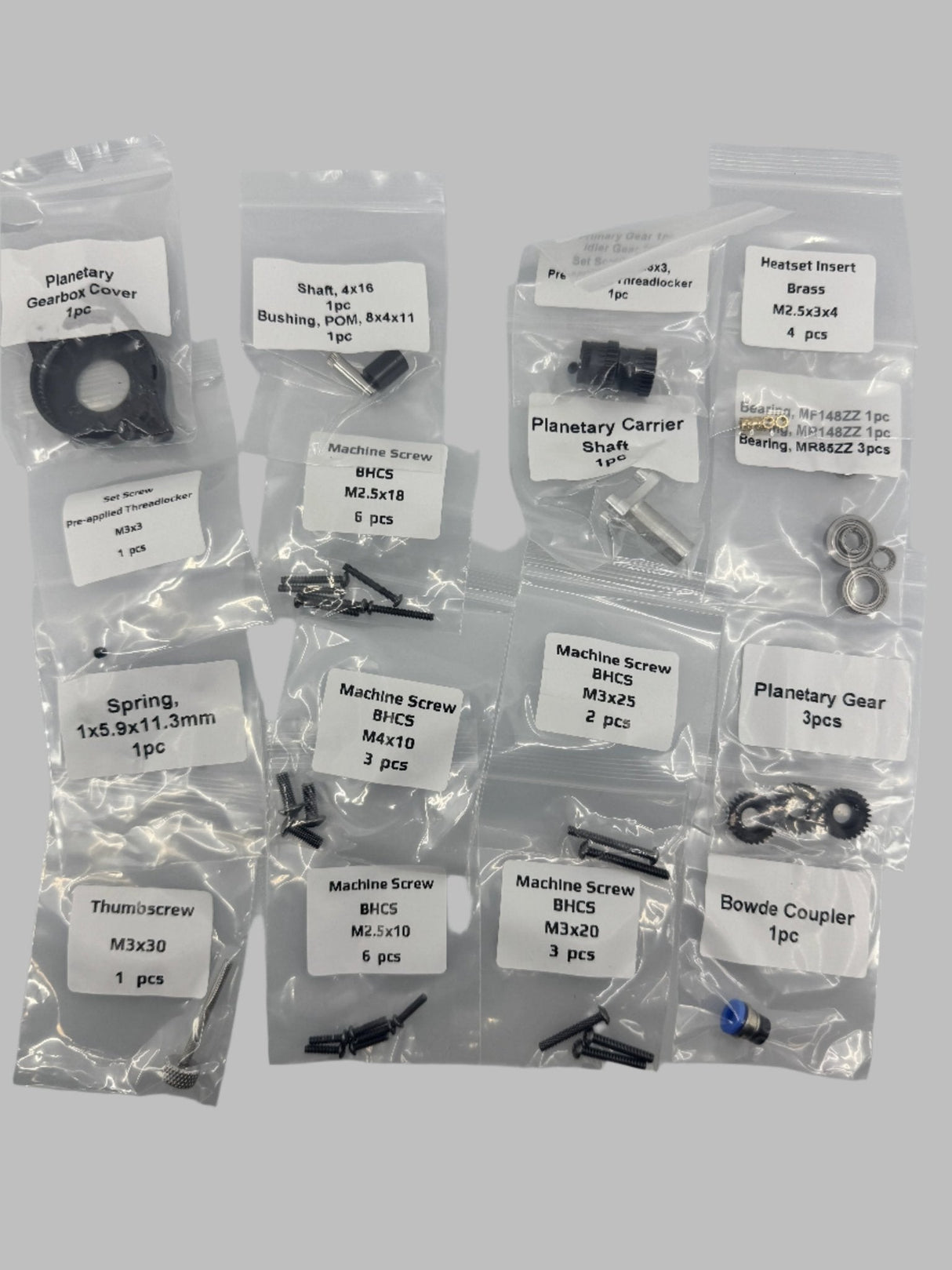 Positron V3.2 Extruder Parts