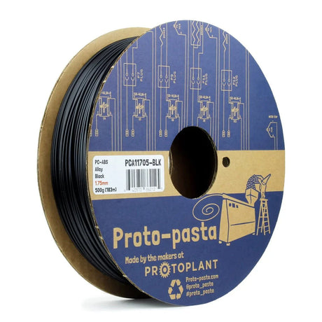 ProtoPasta High Temperature PC-ABS Alloy Filament 1.75mm (Cardboard Spools - 500g) Polycarbonate-ABS Alloy