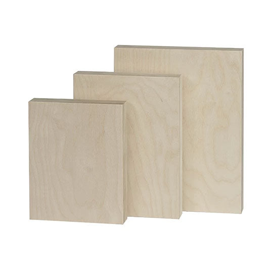 Trekell Jumbo Baltic Birch Panels  - Large Scale Wooden Painting Canvases