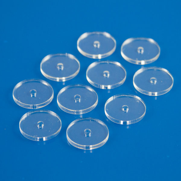 Clear Circular Flight Bases