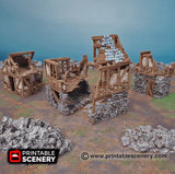 Ruined Quarter- Fantasy Ruins