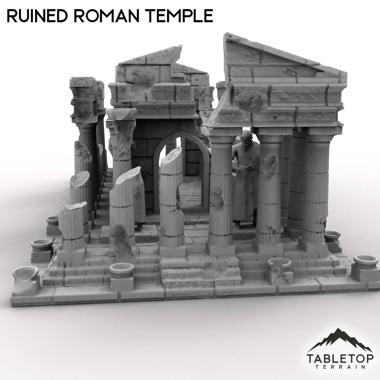 Ruined Roman Temple