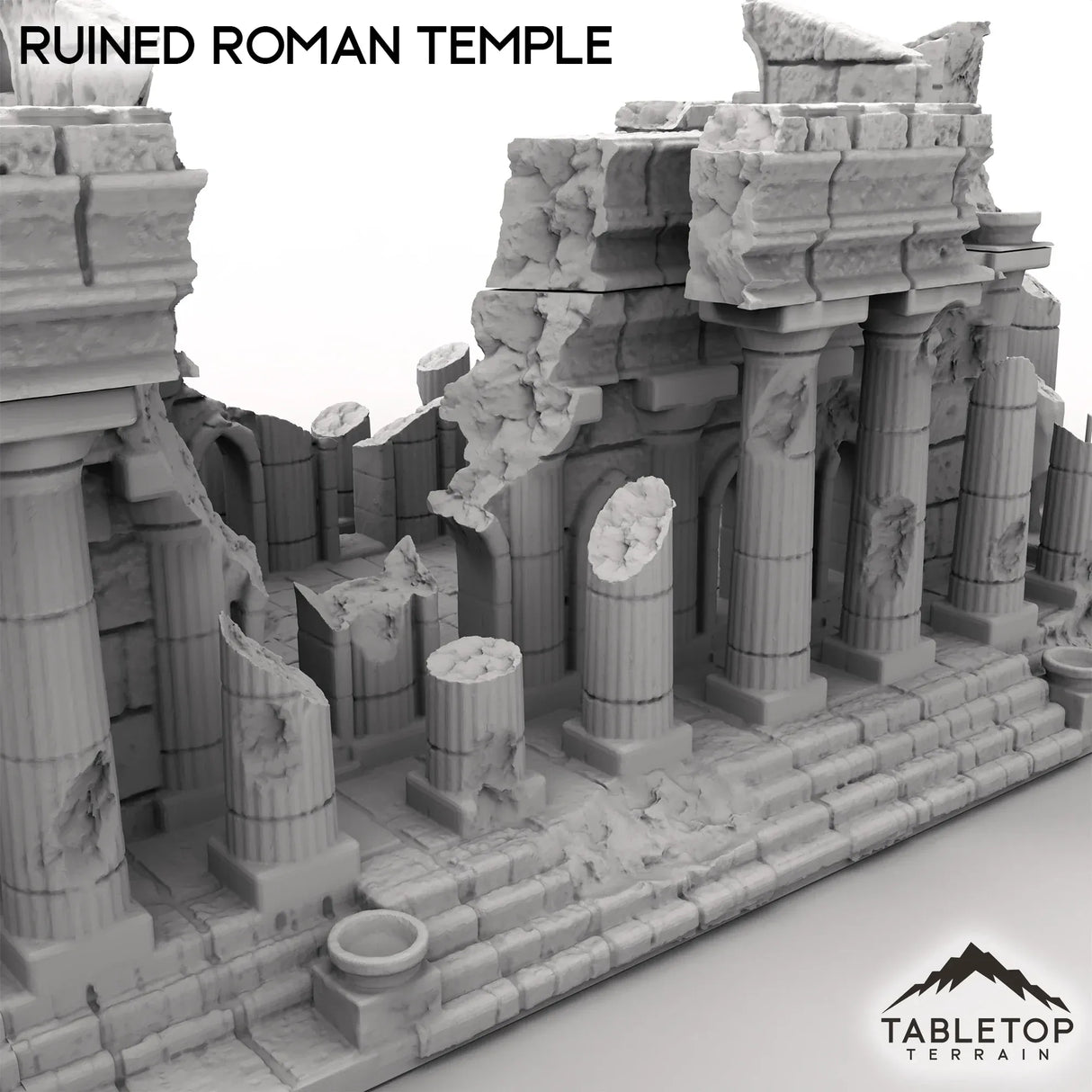 Ruined Roman Temple