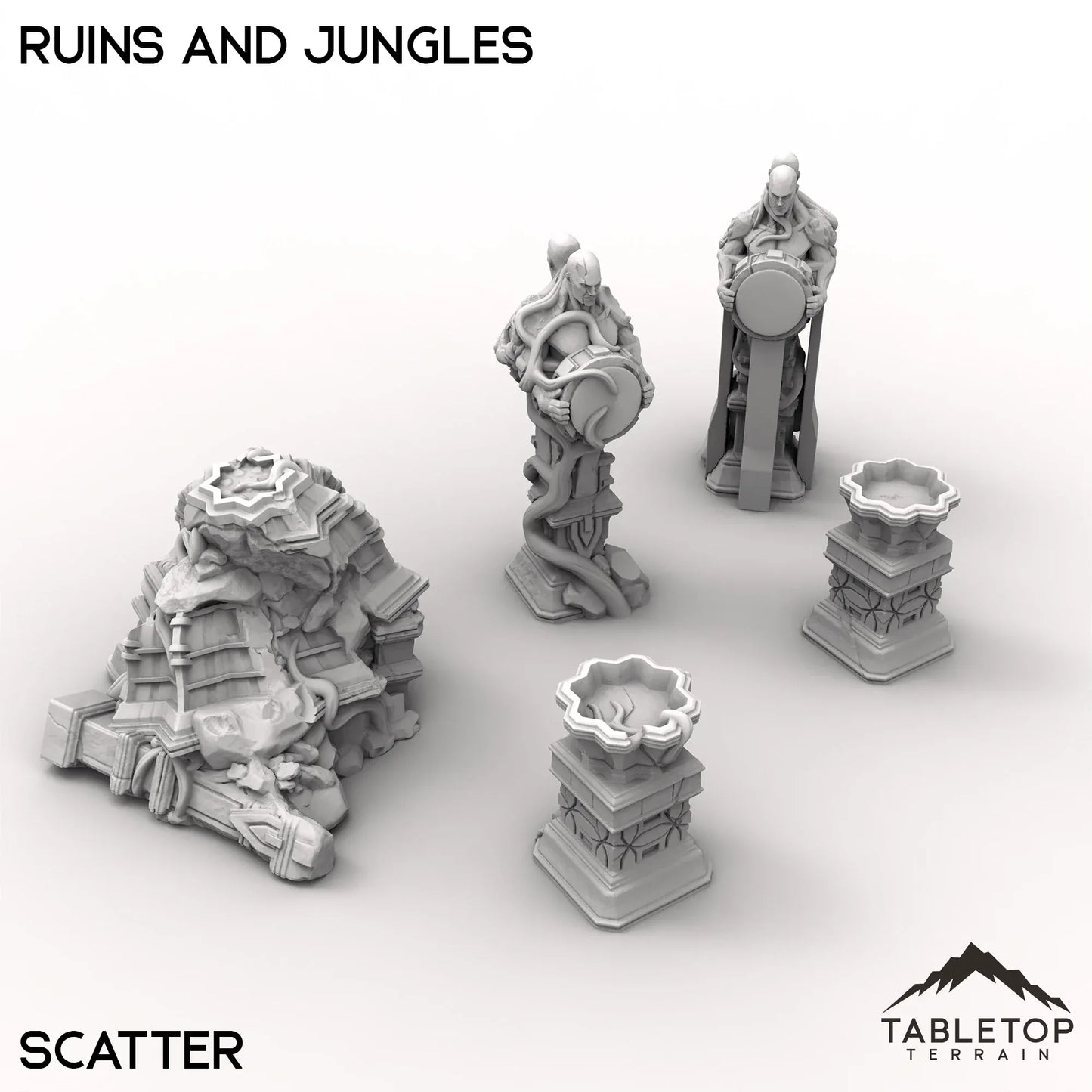Competitive Fantasy Ruins and Jungles