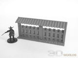 Samurai Wooden Wall Set