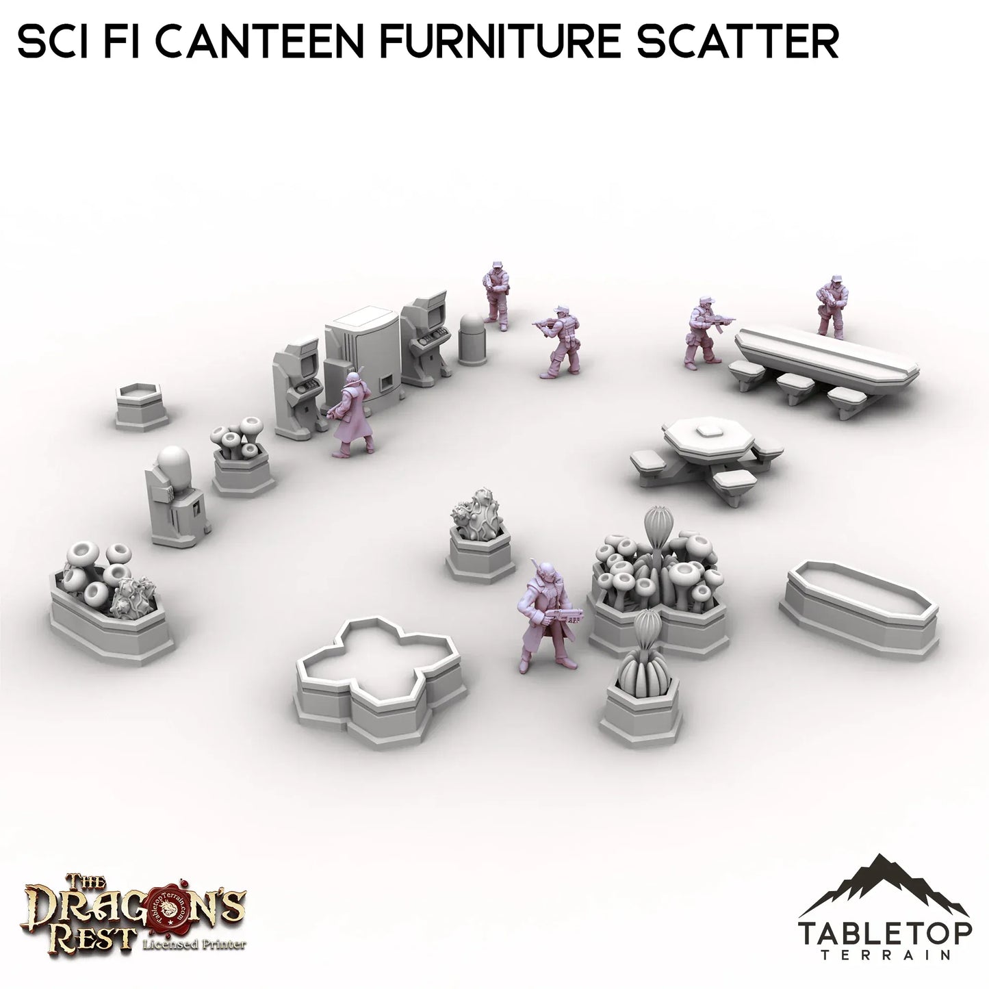 Sci Fi Canteen Furniture Scatter