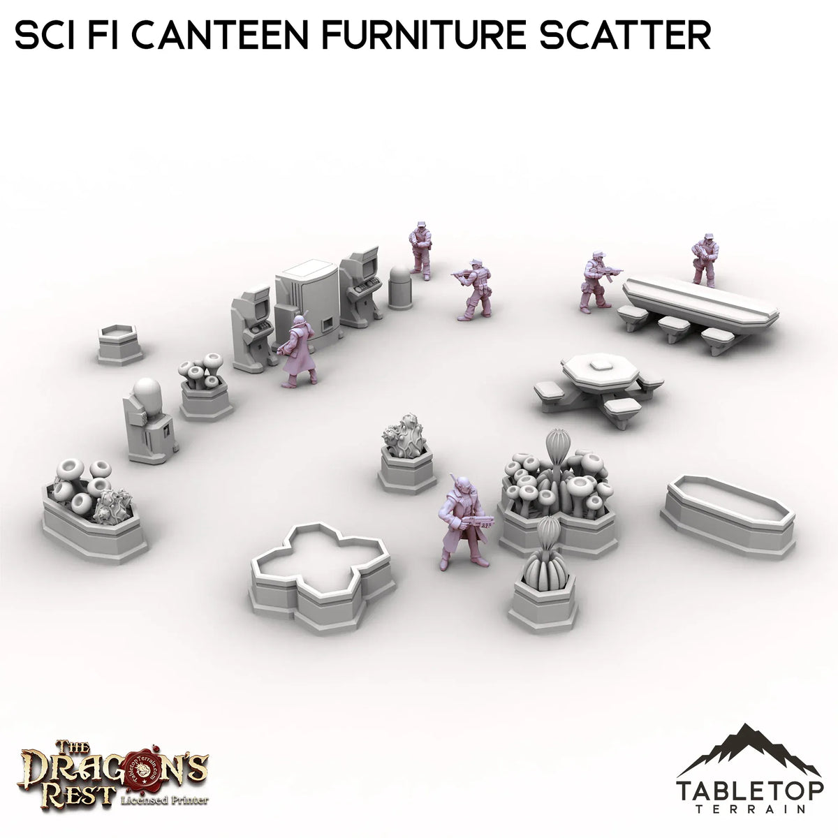 Sci Fi Canteen Furniture Scatter