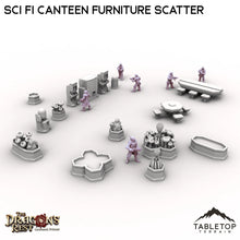 Sci Fi Canteen Furniture Scatter