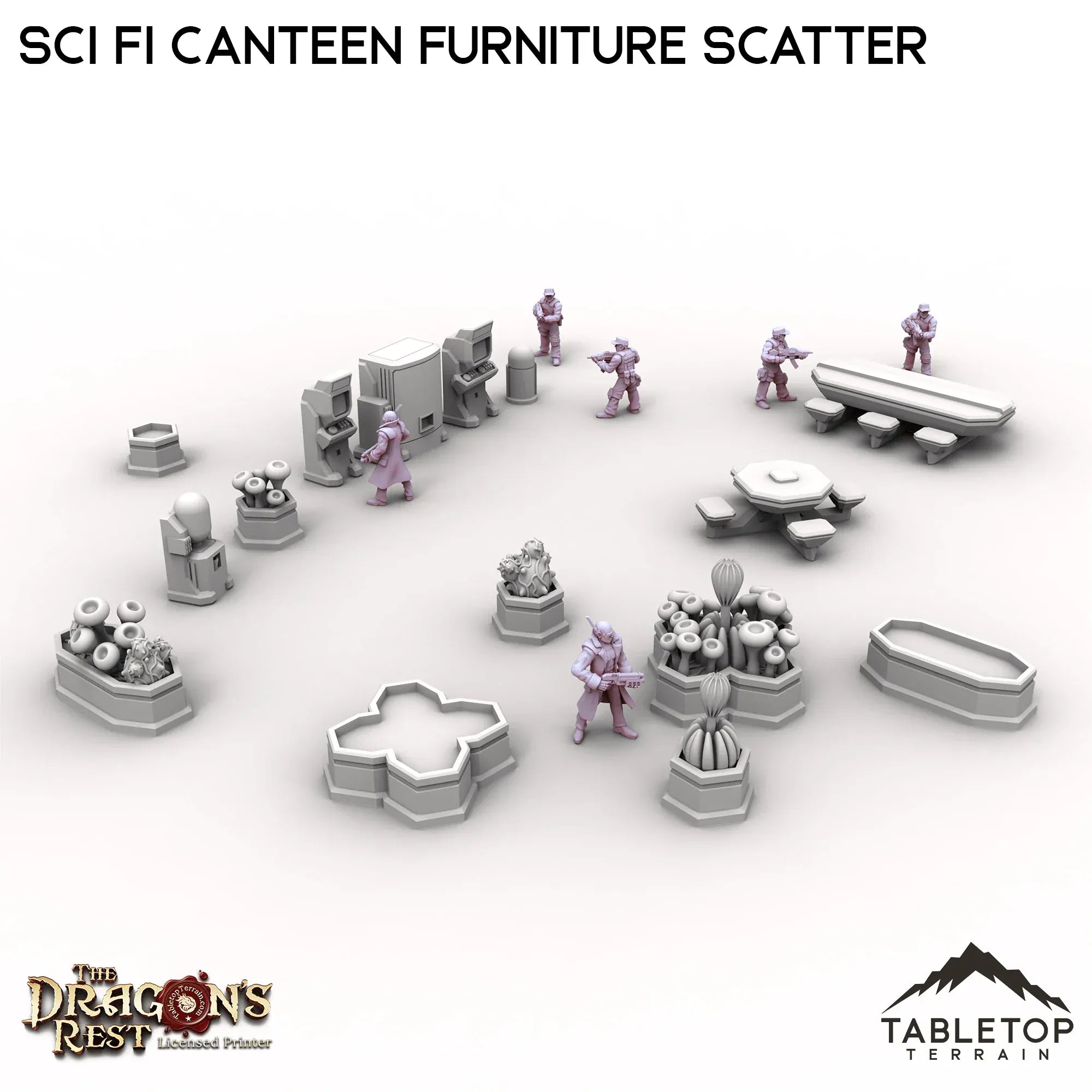 Sci Fi Canteen Furniture Scatter