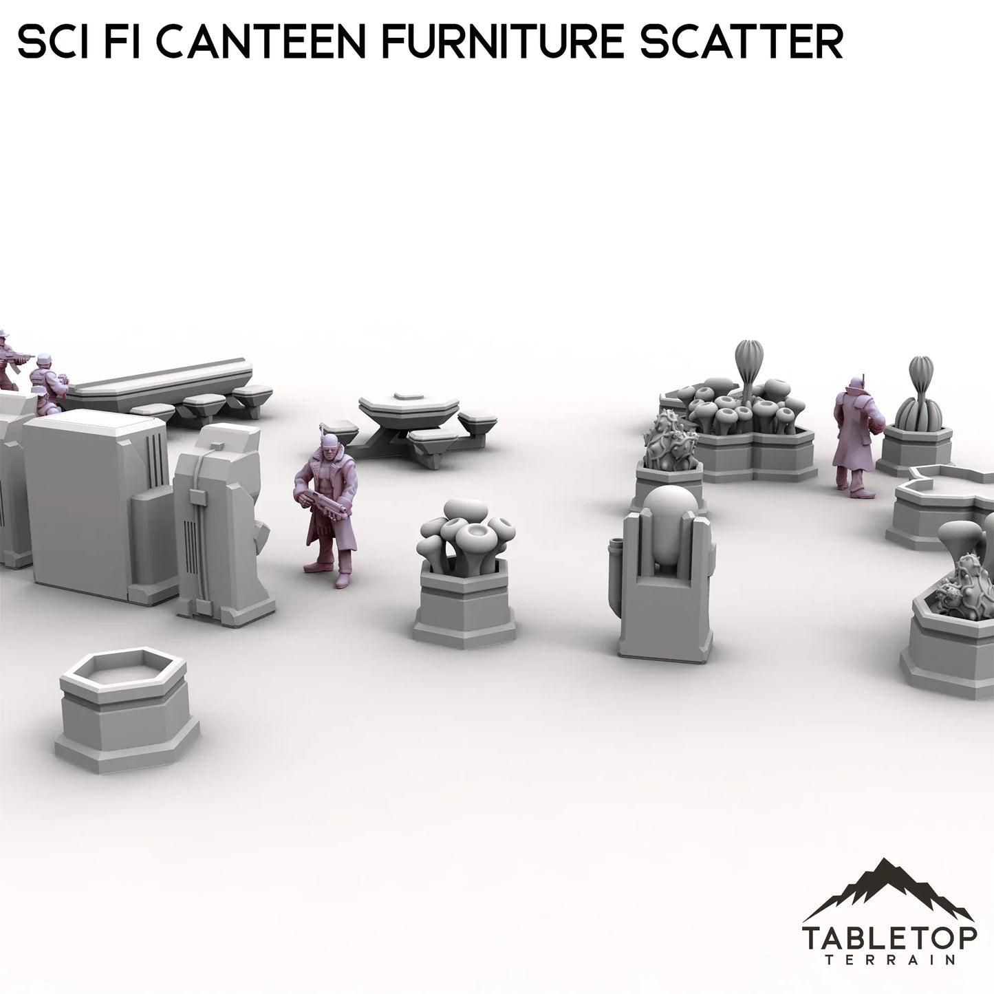 Sci Fi Canteen Furniture Scatter