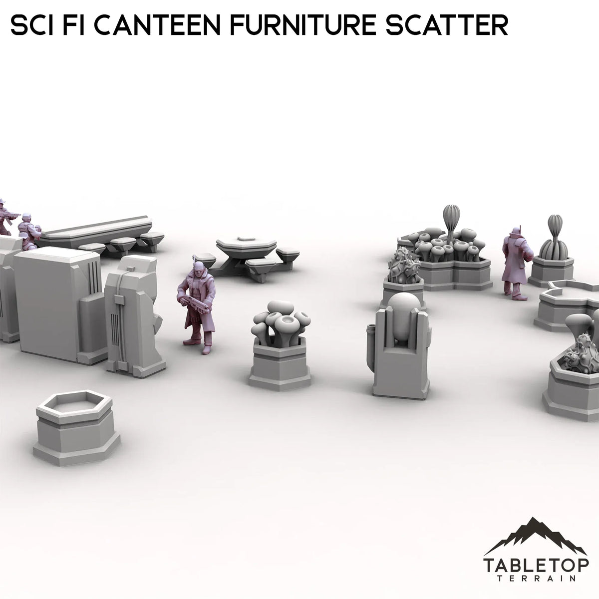 Sci Fi Canteen Furniture Scatter