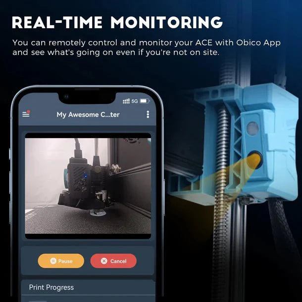 SOVOL SV06 ACE - Upgraded Affordable FAST Direct Drive 3D Printer with Auto Bed Leveling