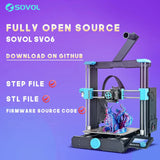 SOVOL SV06 - Affordable All-Metal Direct Drive 3D Printer with Auto Bed Leveling