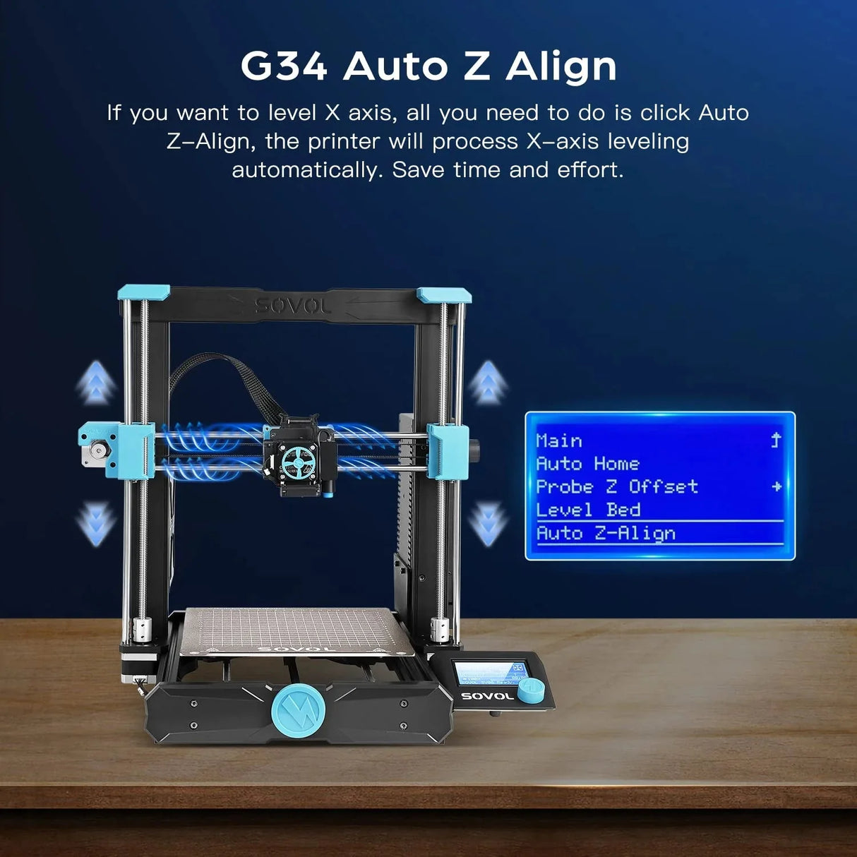 SOVOL SV06 - Affordable All-Metal Direct Drive 3D Printer with Auto Bed Leveling