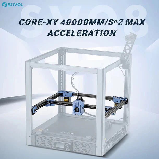 SOVOL SV08 High-Performance Core-XY 3D Printer with Open-Source Flexibility