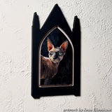 Trekell Gothic Steeple Floater Panel - Wooden Painting Canvas + Frame