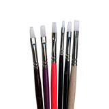 Trekell "Not Too Bad" Synthetic Hair 6-Pack Artist Brush Sets - For Oil, Acrylic and Watercolor Painting