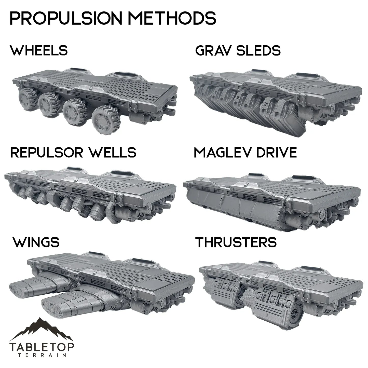 Repulsor Land Train