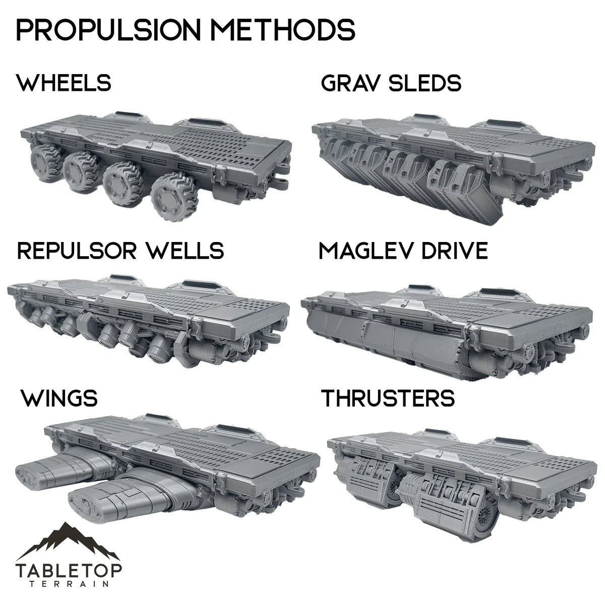 Repulsor Land Train
