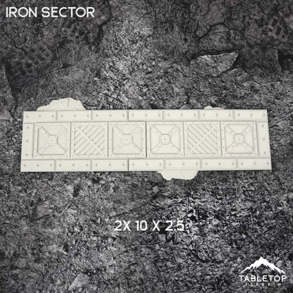11e Iron Sector Template Set