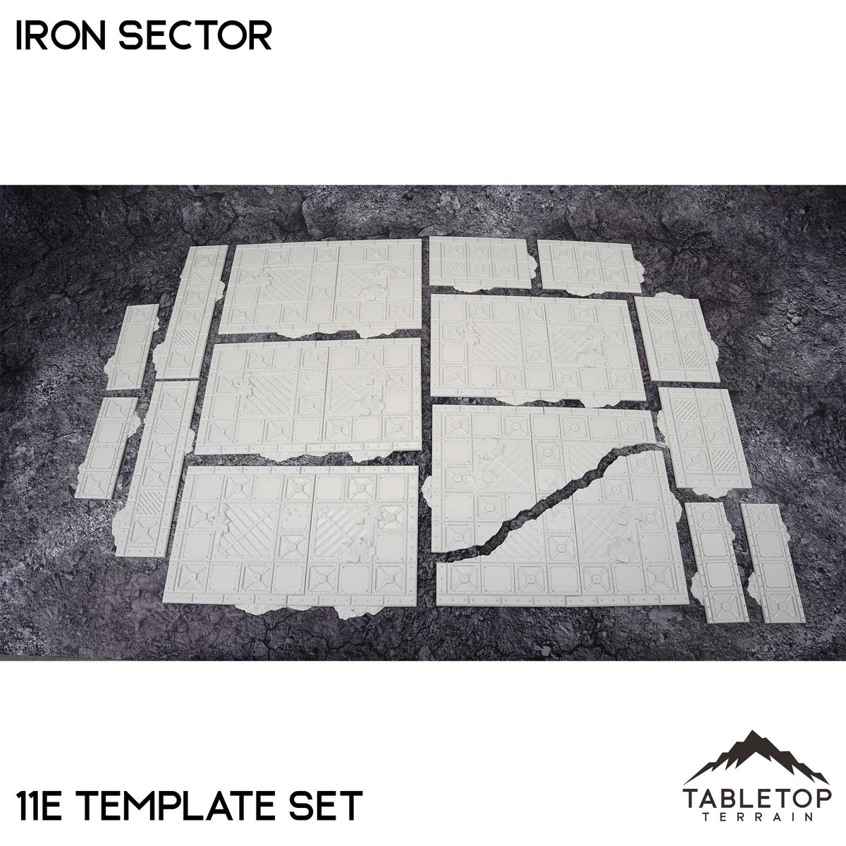 11e Iron Sector Template Set