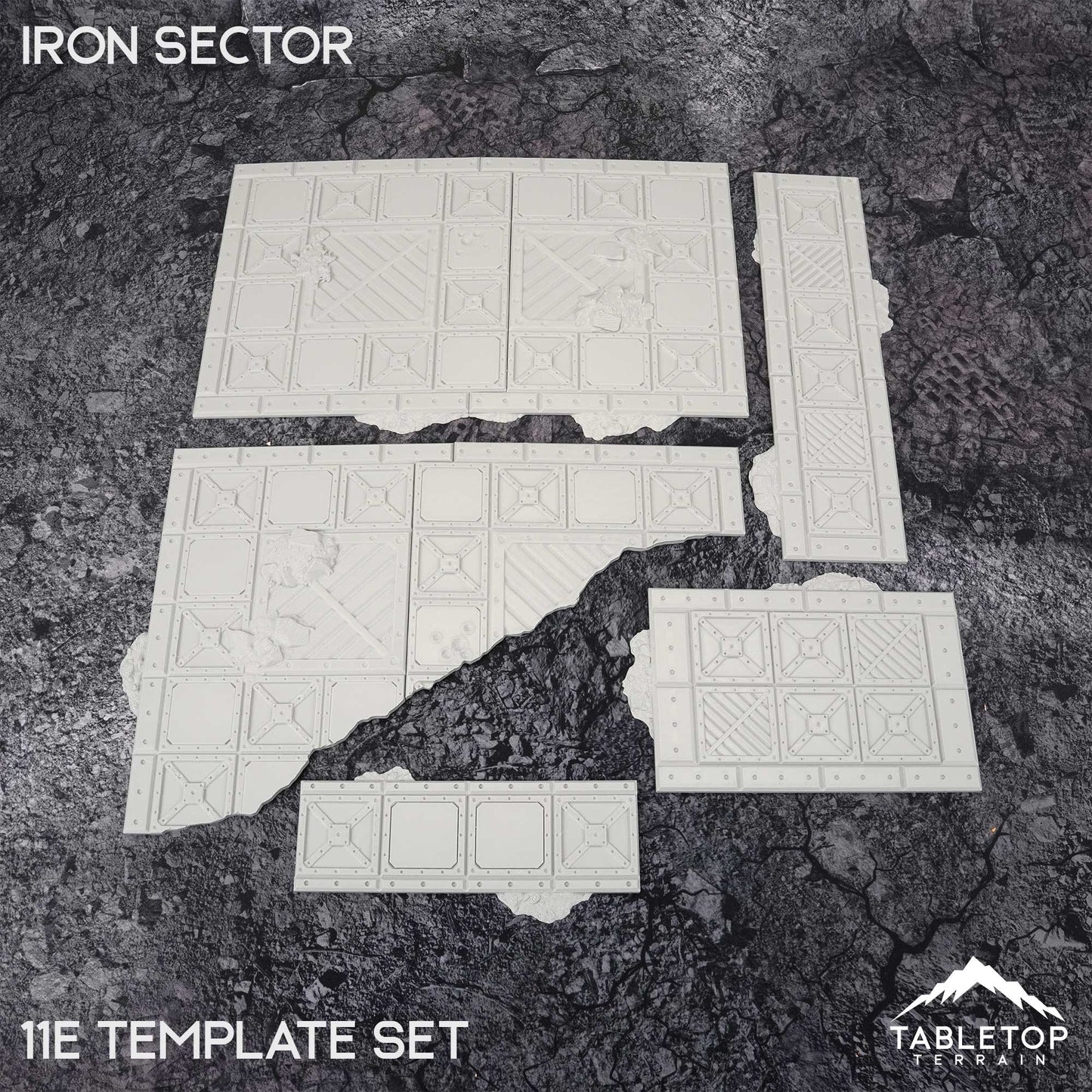11e Iron Sector Template Set
