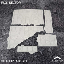 11e Iron Sector Template Set