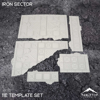 11e Iron Sector Template Set