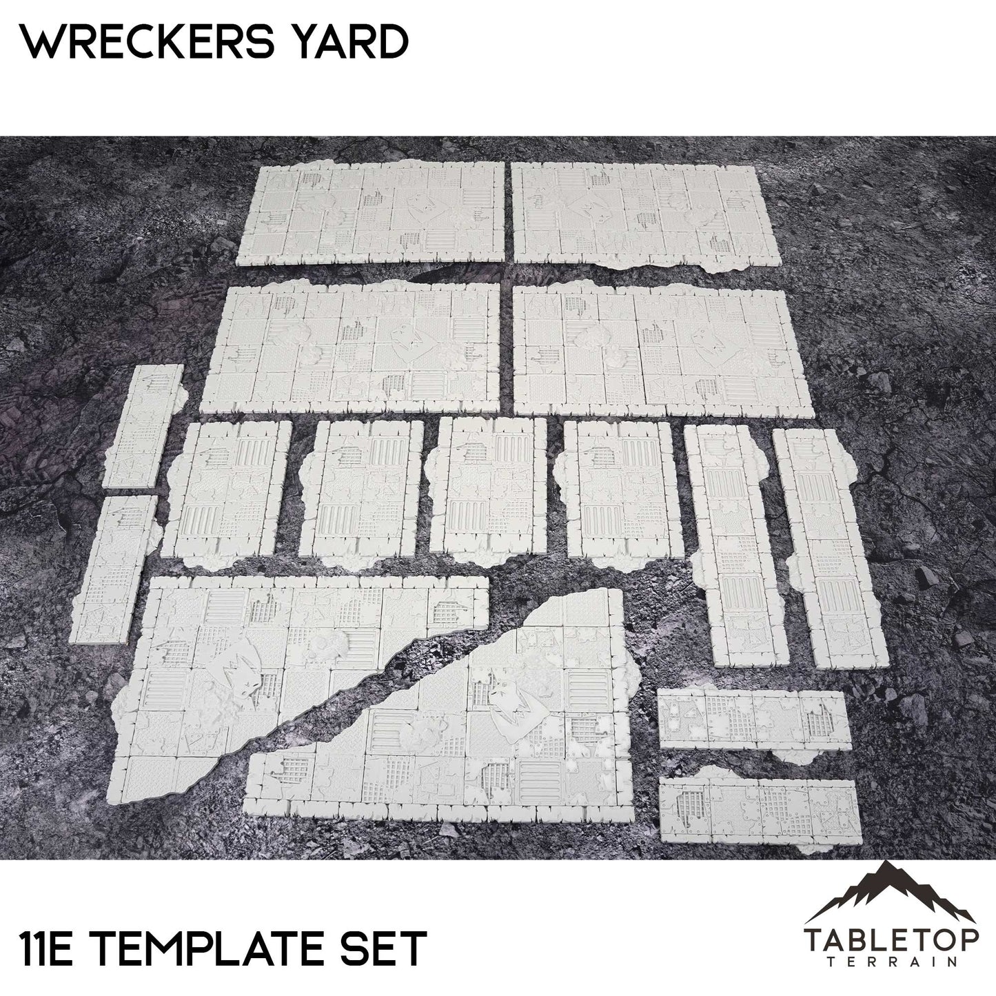 11e Wreckers Yard Template Set