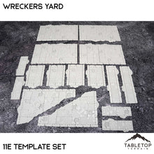 11e Wreckers Yard Template Set
