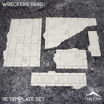 11e Wreckers Yard Template Set