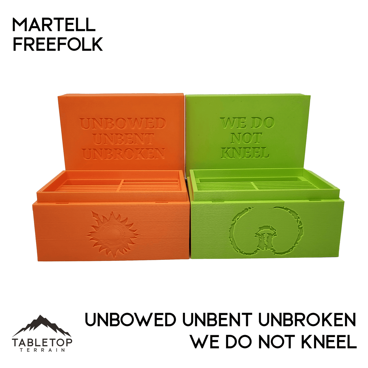 ASOIAF Card Storage Organizers